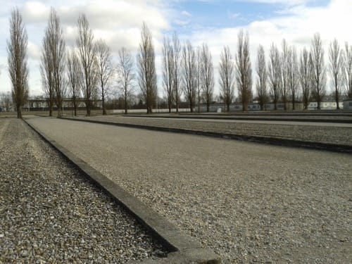 Blick auf das Barrackenfeld